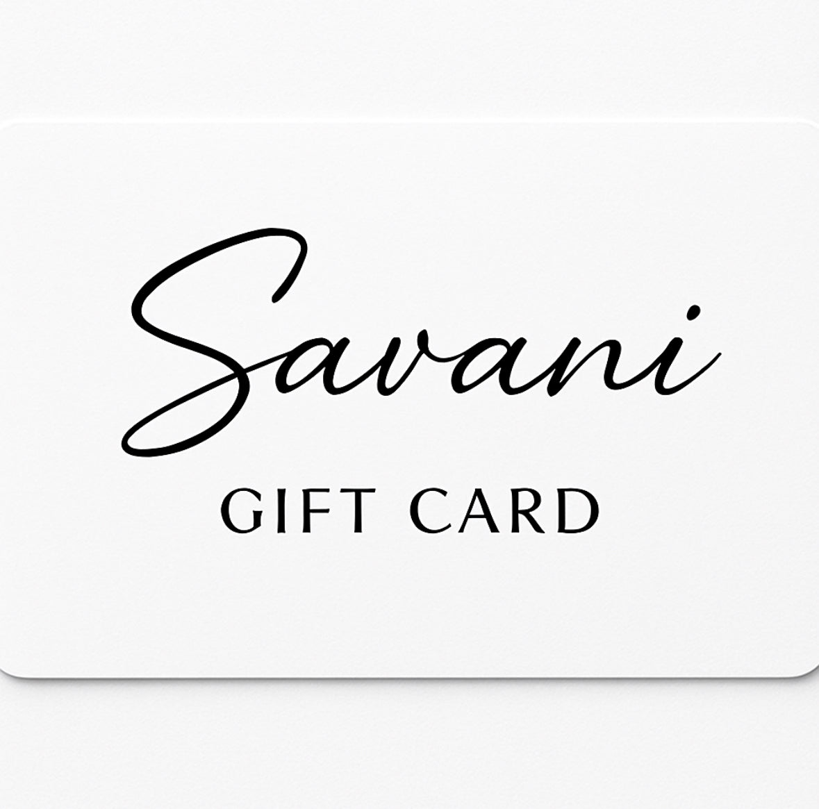 SavaniSwim Gift Card